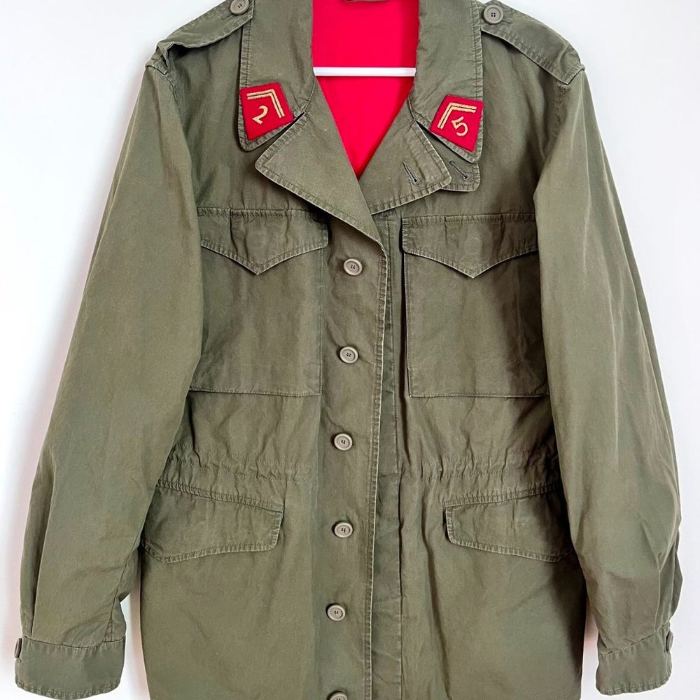 Gucci Men’s Embroidered Utility Jacket